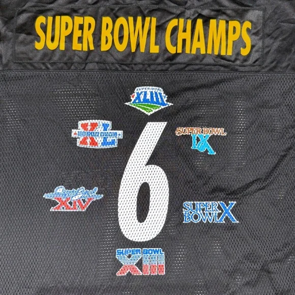 TOPPA LOGO PITTSBURGH Steelers DMR DAN ROONEY MEMORIAL NFL Superbowl Calcio EUR 12,99 - IT - Foto 13